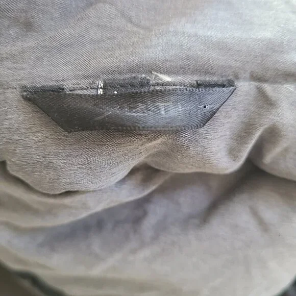 yeti Germany Puffer Down Long Jacket Gray Men's size XL - Picture 12 of 12